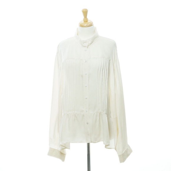 Josephine Chaus Tops - Josephine Chaus 22 White Button Up Front L/S Top